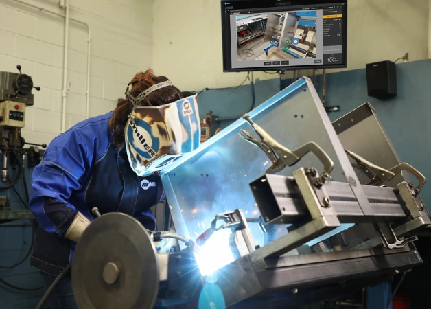 welding intel thumb
