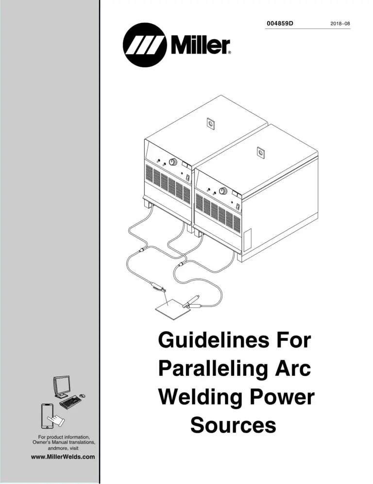 004859d Paralleling Arc Welding Power Sources