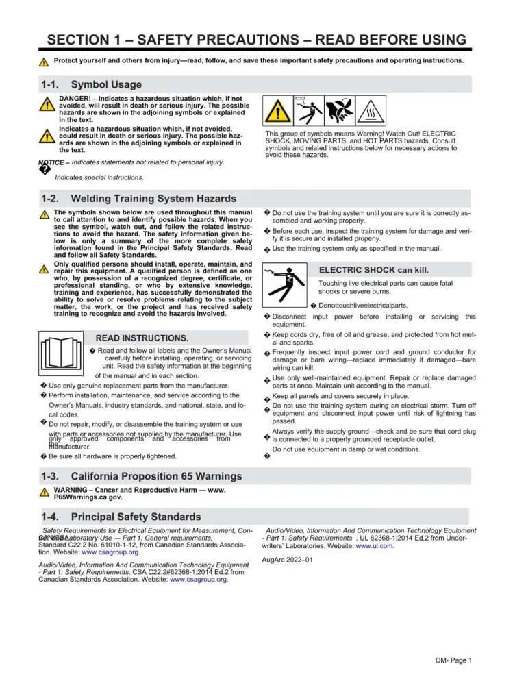 AugmentedArc-training-system