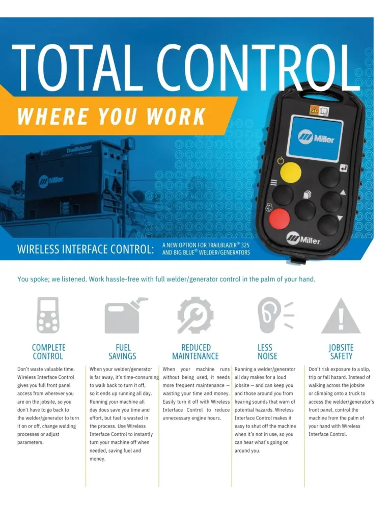 Wireless Interface Control Field Fab Flyer 287675